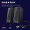 24070 - GXT 609 Zoxa RGB Illuminated Gaming Speaker Set