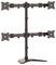 ARMBARQUAD - Desktop Quad Monitor Stand, up to 27"