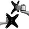 ARMDUAL30 - Desk Mount Full Motion Dual Arm Monitor Stand, up to 30"