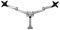 ARMDUALPS - Desk Mount Premium Dual Arm Monitor Stand, up to 27"