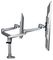 ARMDUALPS - Desk Mount Premium Dual Arm Monitor Stand, up to 27"