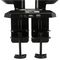 ARMSLIMDUO - Desk Mount Dual Monitor Arm with USB 3.0 Hub, up to 32" Black