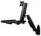 WALLSTS1 - Wall Mount Standing Workstation with Full Motion Arm and Monitor / keyboard / Mouse Tray