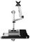 WALLSTSI1 - Wall Mount Standing Workstation with Full Motion Monitor & Keyboard Arms