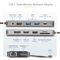 154B-USBC-MULTIPORT - USB-C Triple Display Multiport Adaptor, 4K / USB / LAN / SD / PD