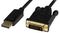DP2DVIMM6BS - DisplayPort to DVI-D Active Adaptor Lead, 1.8m Black