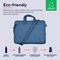 24448 - Bologna Eco 16" Laptop Bag, Blue