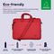 24449 - Bologna Eco 16" Laptop Bag, Red