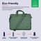 24450 - Bologna Eco 16" Laptop Bag, Green