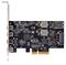 PS4C3IA3-USB-C-CARD - 5 Port USB 3.2 Gen 2 10Gbps PCI-Express Card, 4x USB-C & Internal USB-A