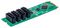 4P-SATA-M2-ADAPTER - M.2 to 4 Port SATA Adaptor Card