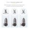 UNIVKMKO-LAPTOP-LOCK - 3-in-1 Master Keyed Universal Keyed Laptop Cable Lock, 2m