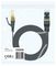 P282LB - Flat Cat8 Shielded Ethernet Patch Lead, 2m Black