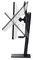 2MC1S-MONITOR-STAND - Desktop Crossbar Dual Monitor Desk Stand, up to 27"