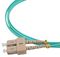 005-668-020-22B - Multimode OM4 LC-SC Duplex Fibre Optic Patch Lead, 2m