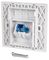 60200PI - 1 Gang Single SC Fibre Optic Faceplate, White
