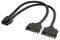 AK-CBPW33-15 - Dual SATA to 8-pin CPU Power Adaptor Lead, 150mm