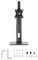 FPPNEUSTND - Desktop Adjustable Monitor Mount, up to 32"