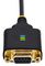 1P1FFCN-USB-SERIAL - USB to Null Modem Serial Adaptor Cable with LED Indicators, 0.3m