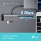 UH5020C - USB-C 5-in-1 Multiport Hub, 4K HDMI / USB / 100W PD
