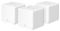 HALO H60X(3-PACK) - Halo H60X AX1500 Whole Home Mesh WiFi 6 System, Triple Pack WPA3