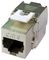 PSG92137 - Cat6 Tool-less Shielded Keystone Socket, Silver