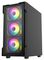 CIT-BOLTBLK-ARGB - Bolt Micro ATX Tower Gaming Case with aRGB Fans, Black