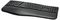 K75401UK - Pro Fit Ergo Dual Wireless Keyboard, Black
