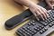 22701 - Height Adjustable Keyboard Wrist Rest, Black