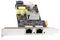 PR22GIP-NETWORK-CARD - 2 Port 2.5GbE PoE PCI-Express Network Card