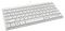 KYBAC395V2-USBWHT - Super Slim Mini USB Wired Keyboard, White