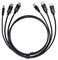 DDU1226-KVM-CABLE - Dual DisplayPort and USB 3.2 Gen 1 Combo Cable for KVM Switches, 1.8m