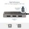 MST14CD123DP - USB-C to 3x DisplayPort 1.4 MST Hub, 4K UHD 60Hz
