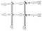6-MONITOR-ARM-A - Six Monitor Dual Column Monitor Mount with Crossbar, up to 32"