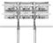 6-MONITOR-ARM-A - Six Monitor Dual Column Monitor Mount with Crossbar, up to 32"