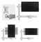 6-MONITOR-ARM-A - Six Monitor Dual Column Monitor Mount with Crossbar, up to 32"