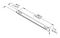 R1283 - 19" Rack Panel Punched for 1x IEC & 2x 6.35mm 1/4" Jack - 1U