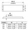R1287/2BK - 19" Security Rack Panel - 2U