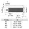 R1272/2UVK - 19" Hinged Rack Door Panel - 2U Vented