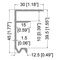 E0871/2000 - 2m (79") Lid Maker Extrusion Aluminium Edging Profile