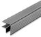 E0875/2000 - 2m Double Angle Extrusion Aluminium Edging Profile 10.5mm