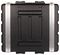 ABS-8UTR - 19" Rack ABS Flight Case with Trolley Handle and Wheels- 7U
