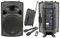 QR15PA - 15" Portable PA System with 2x Wireless Microphones and SD/USB Media Player
