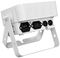 LEDJ59C - Slimline 7 x 5W RGBA LED PAR Can, White