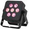 LEDJ60 - Slimline 7HEX6 7 x 6W RGBAWUV LED PAR Can