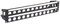 R2269-2UK-24 - 19" Rack Panel Punched for 24 D Series Connectors - 2U