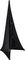 SSCRIM2B - Double Sided Scrim for Speaker or Lighting Stands - Black