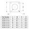 R2350-CG-01 - M20 Cable Gland Adaptor Plate