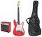 JB404 - Standard Guitar Kit with 20W Amplifier - Red