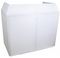 DS40 - Portable DJ Stand 130cm with White Cloth & Bag